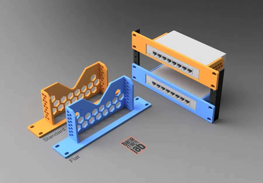 Giá treo rack 10 inch cho Ethernet Switch TpLink 8 cổng - Image 1