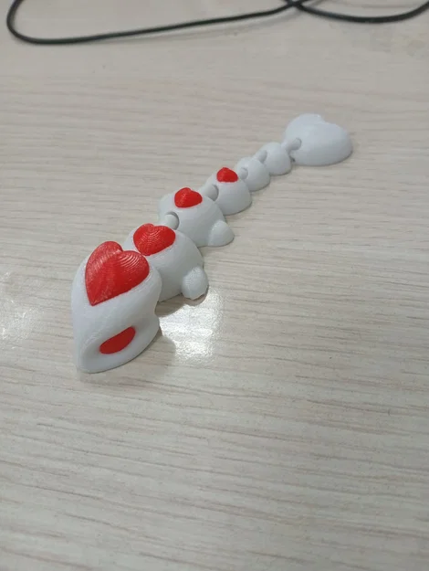 Mô hình Rồng Tình Yêu Mini (Mini Valentine's Dragon) in 3D độc đáo - Image 2