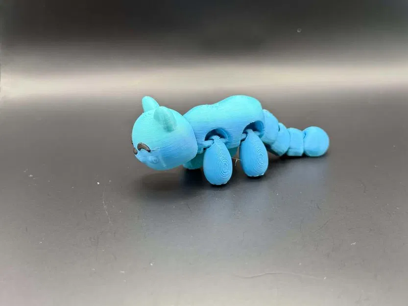 Chú Mèo Kawaii Nhỏ Xinh Có Khớp Cử Động Được - Image 5