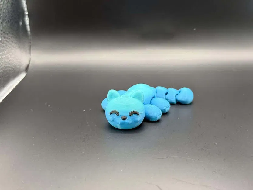 Chú Mèo Kawaii Nhỏ Xinh Có Khớp Cử Động Được - Image 6