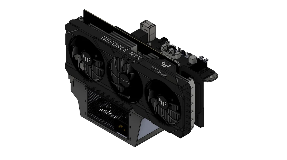 Khung Test Bench Mini ITX & SFF PSU In 3D Nhỏ Gọn Cho PC - Image 2