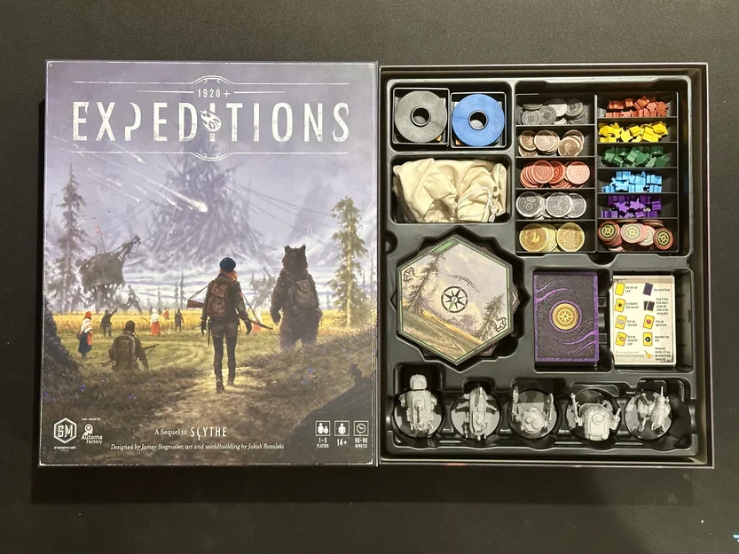 Các Mảnh Khay Phụ Kiện Cho Hộp Game Expeditions - Image 1