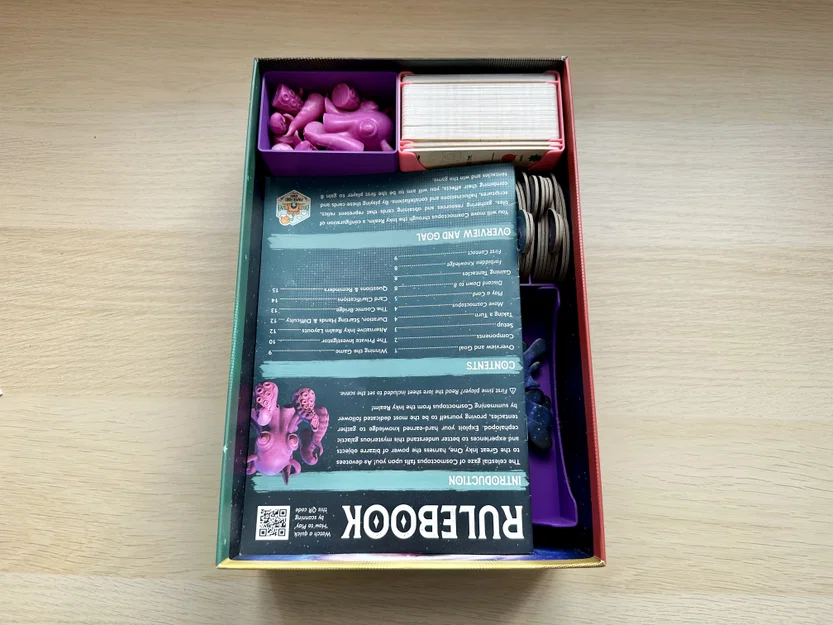 Bộ khay đựng (Insert) cho board game Cosmoctopus - Image 2