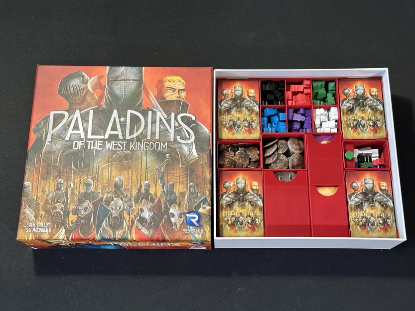 Khay đựng linh kiện (Insert) cho board game Paladins of the West Kingdom - Image 1