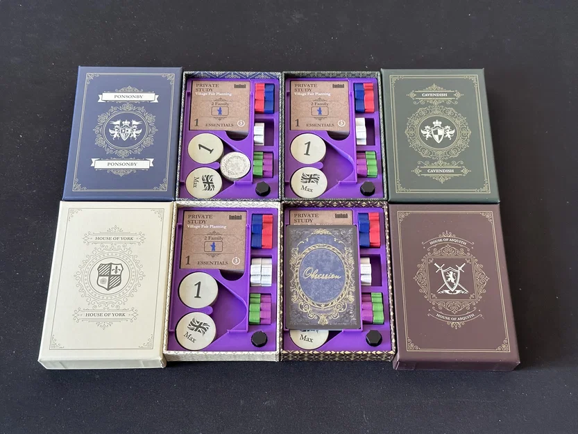 Bộ Insert Cho Hộp Game Obsession - Image 1