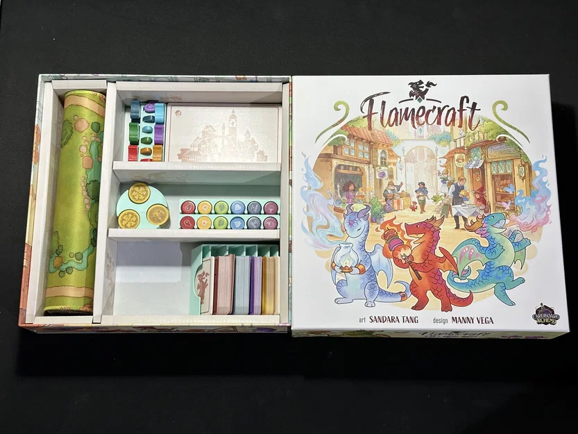 Khay chia hộp Flamecraft (Flamecraft Box Insert) - Image 1