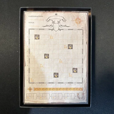 Khay Đựng Game Cartographers + Heroes + Các Bản Mở Rộng