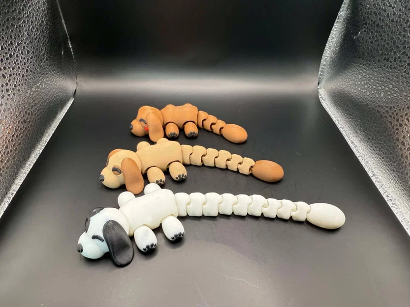 Chú Cún Nhỏ Khớp Nối Đáng Yêu (3 độ dài đuôi) - Image 3