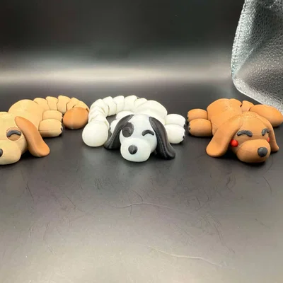 Chú Cún Nhỏ Khớp Nối Đáng Yêu (3 độ dài đuôi)