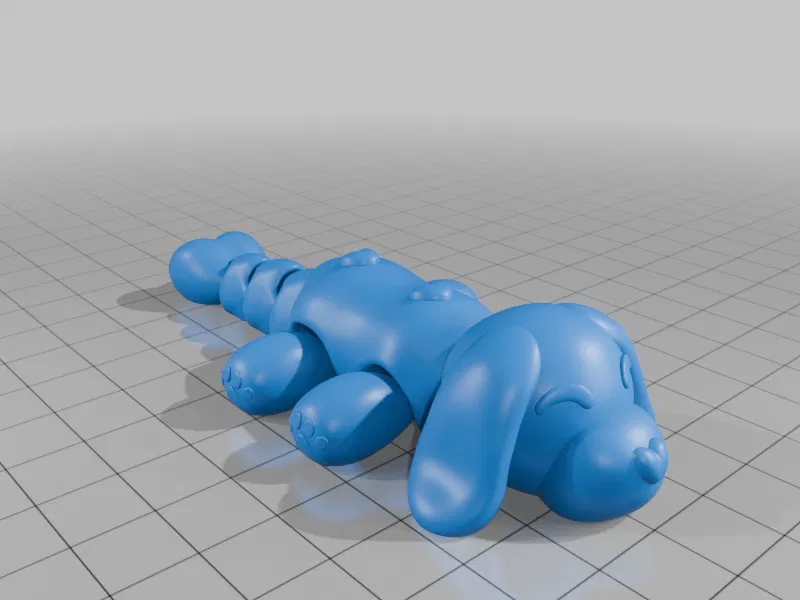 Mô hình chú cún cử động Valentine với đôi chân dễ thương - Image 2