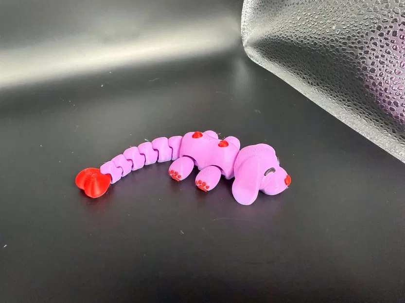 Mô hình chú cún cử động Valentine với đôi chân dễ thương - Image 4