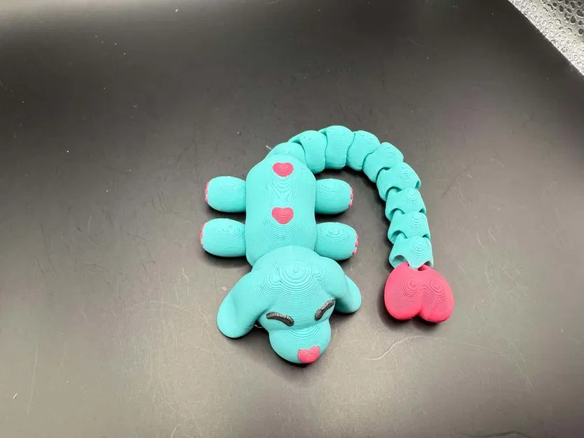 Mô hình chú cún cử động Valentine với đôi chân dễ thương - Image 6