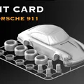 Mô hình Kit Card Porsche 911 - Thumbnail 1