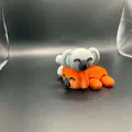 Mô hình Gấu Koala Nhỏ Đáng Yêu Có Khớp Nối - Thumbnail 9