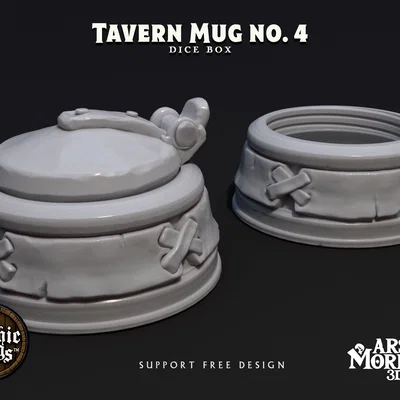 Hộp Đựng Xúc Xắc Tavern Mug số 4 - Bộ sưu tập Mythic Mugs