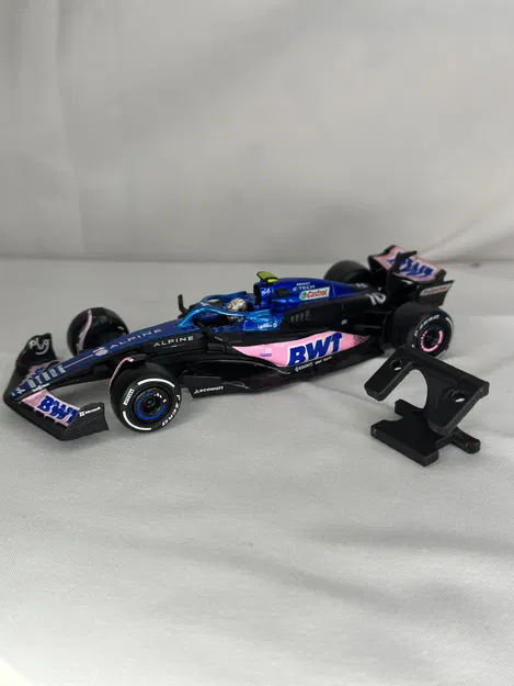 Giá đỡ mô hình xe đua F1 tỷ lệ 1:43 Bburago - Thiết kế in 3D chuyên nghiệp - Image 1