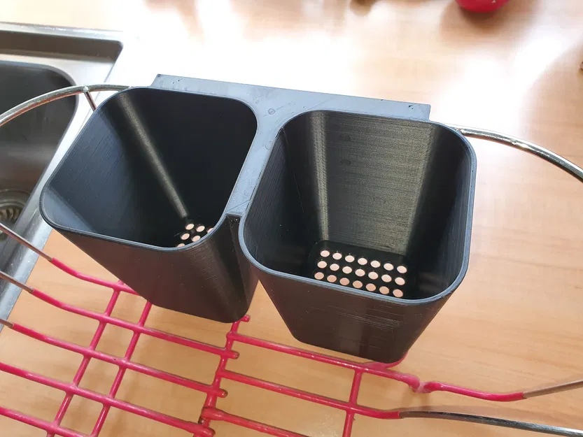 Giỏ đựng muỗng nĩa thay thế 3D in - Phụ kiện bếp tiện ích - Image 1