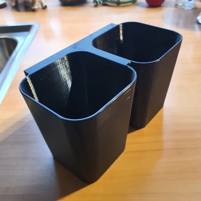 Giỏ đựng muỗng nĩa thay thế 3D in - Phụ kiện bếp tiện ích