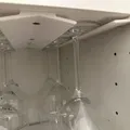 Giá treo ly rượu vang (đa năng, lắp cực khớp cho tủ Ikea Metod) - Thumbnail 1