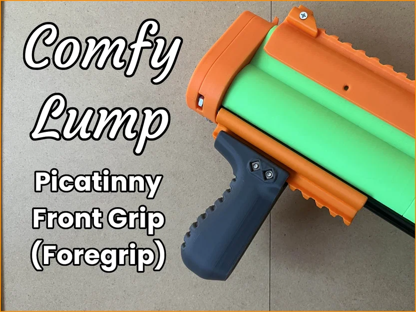 Tay cầm trước Picatinny - Mẫu "Comfy Lump" - Image 1
