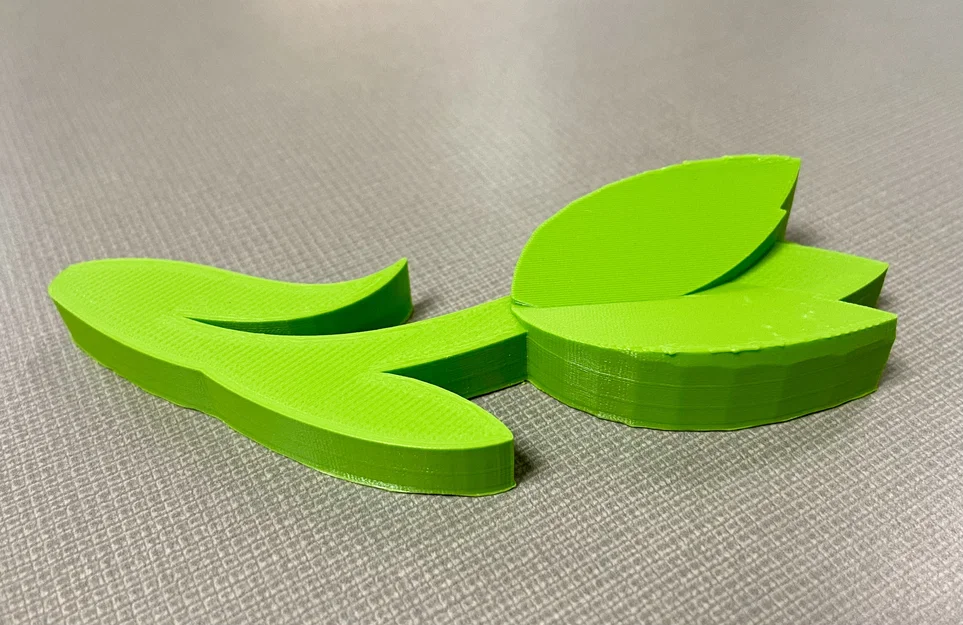 Mô hình hoa Tulip đế phẳng (Flat Base Tulip) trang trí bàn làm việc - Image 1