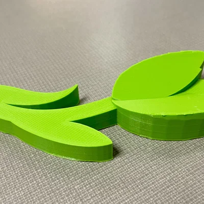 Mô hình hoa Tulip đế phẳng (Flat Base Tulip) trang trí bàn làm việc