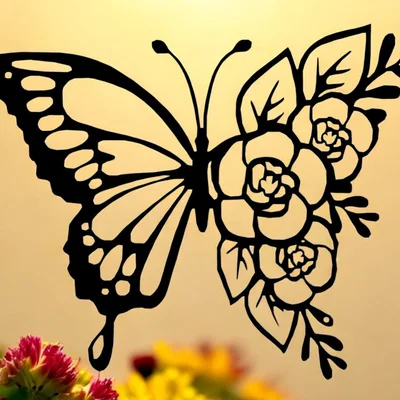 Mô hình Bướm Hoa (Flower Butterfly)