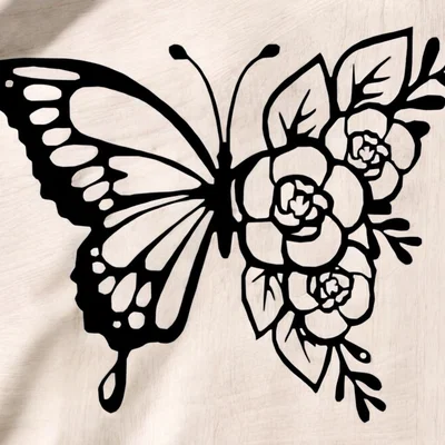 Mô hình Bướm Hoa (Flower Butterfly)