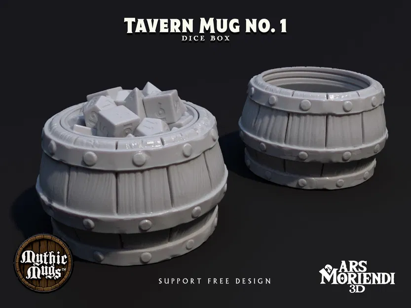 Hộp Đựng Xí Ngầu Tavern Mug No. 1 - Dòng Mythic Mugs - Image 1