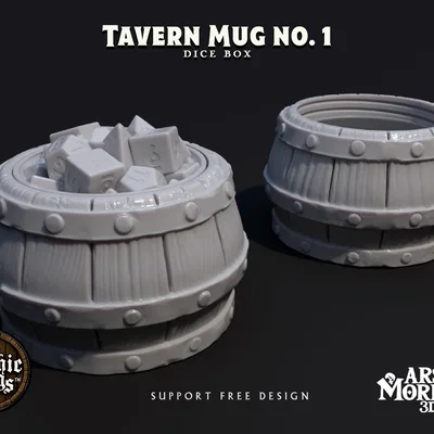 Hộp Đựng Xí Ngầu Tavern Mug No. 1 - Dòng Mythic Mugs