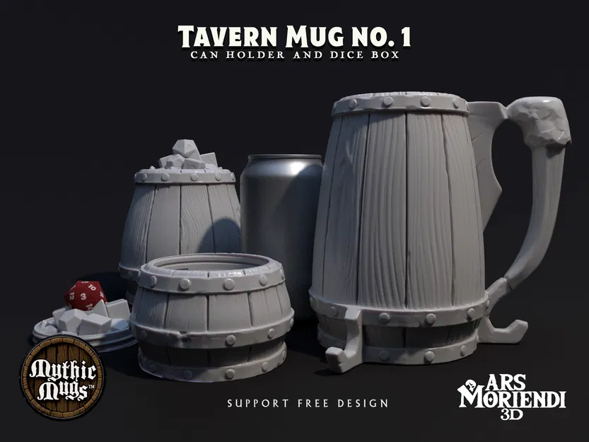 Hộp Đựng Xí Ngầu Tavern Mug No. 1 - Dòng Mythic Mugs - Image 6