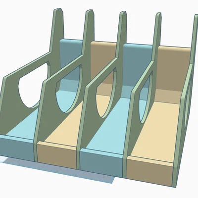 Giá để súng ngắn mô-đun đơn giản
