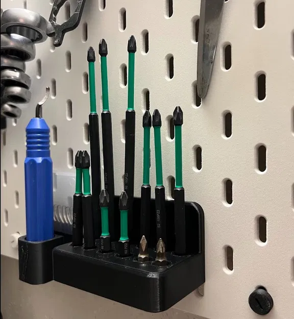 Khay đựng đầu vít lục giác cho bảng treo Ikea Skadis - Image 2