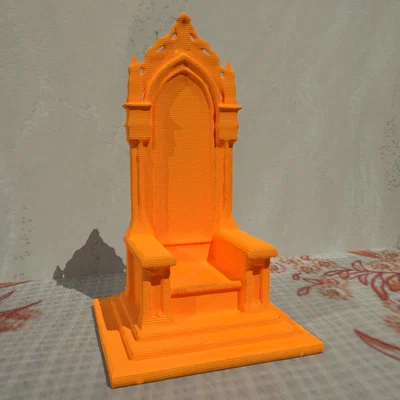 Mô hình Ngai Vàng (Kings Throne) cho bàn cờ Tabletop và Dungeons & Dragons