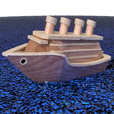 Benchtanic - Mô hình Benchy tàu Titanic
