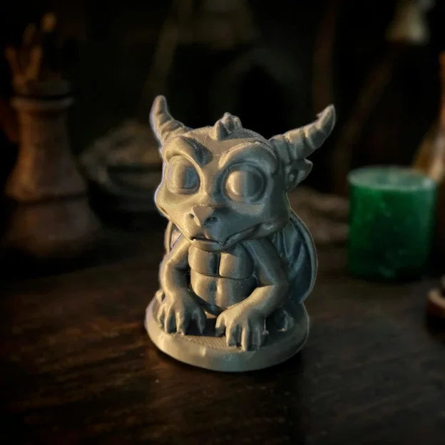 Mô hình tượng Gargoyle nhỏ xinh xắn in 3D - Đồ trang trí cực cute - Image 1
