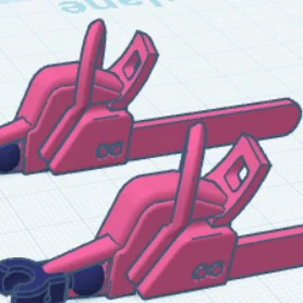 Tay cầm cưa máy in 3D độc đáo cho mô hình Dummy 13