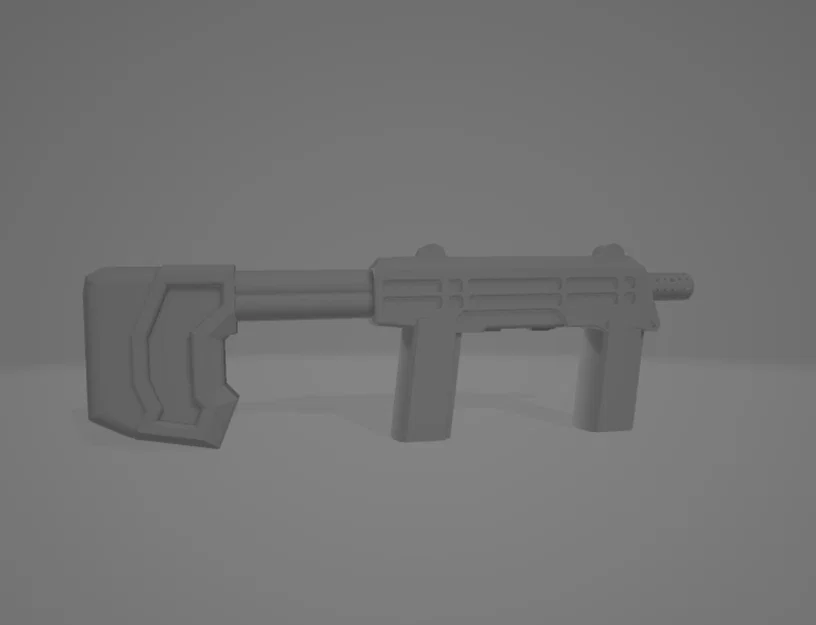 Mô hình súng SMG Halo cho Dummy 13 - File in 3D chất lượng cao - Image 1