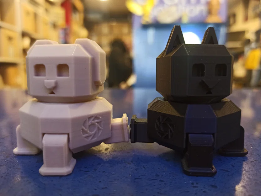 Mô hình mèo robot mini Casper linh hoạt (Orama) - Image 3