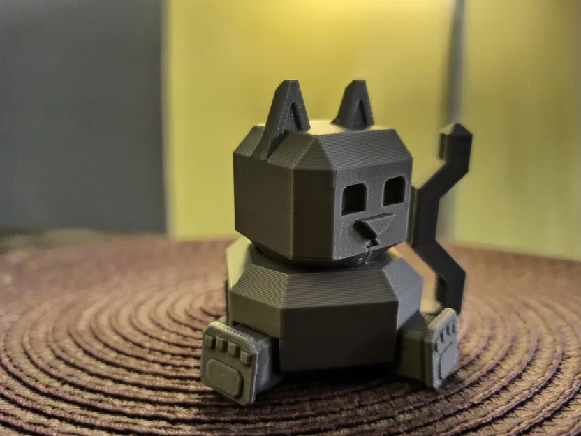 Mô hình mèo robot mini Casper linh hoạt (Orama) - Image 6