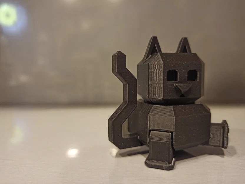 Mô hình mèo robot mini Casper linh hoạt (Orama) - Image 10