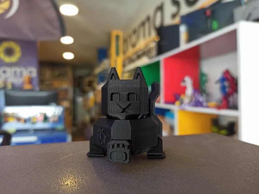 Mô hình mèo robot mini Casper linh hoạt (Orama) - Image 12