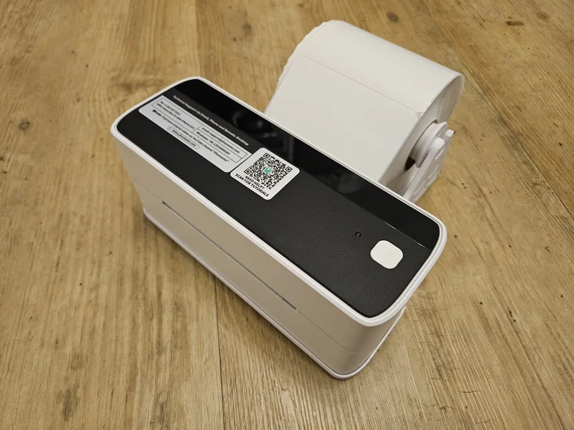 Giá đỡ cuộn giấy in nhiệt 3D cho máy in nhãn PM-241-BT - Image 2