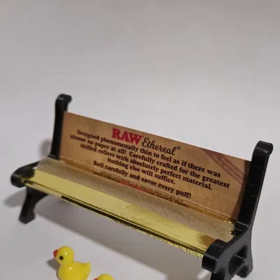 Giá đỡ giấy cuốn hình băng ghế - Thiết kế riêng cho giấy RAW