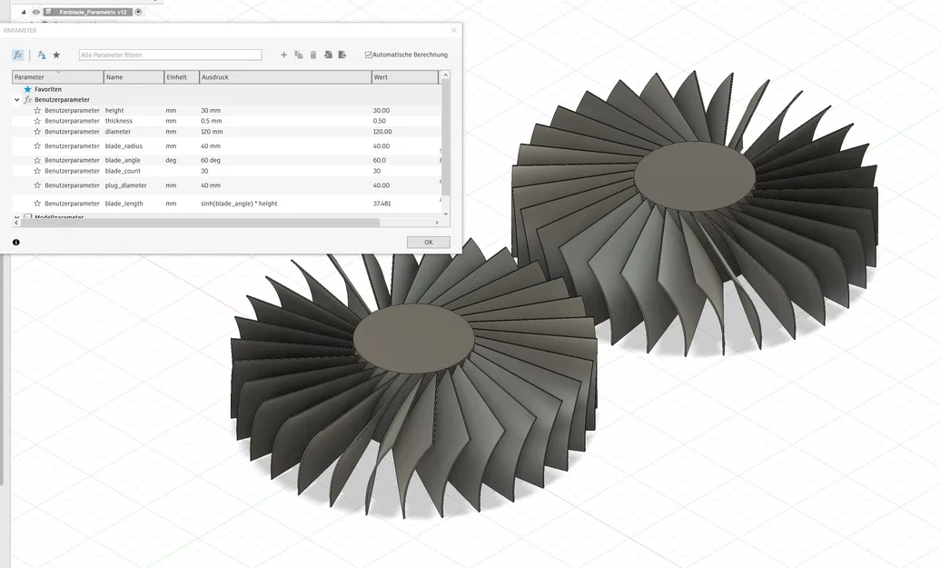 [OEFB] Trình tạo cánh quạt Parametric - Image 2