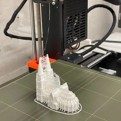 Mô hình 3D Nhà thờ Cologne (Kölner Dom) kiến trúc Gothic tinh xảo