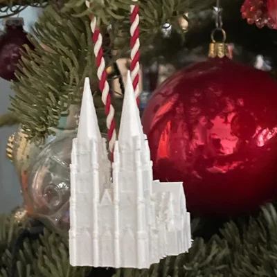 Mô hình 3D Nhà thờ Cologne (Kölner Dom) kiến trúc Gothic tinh xảo