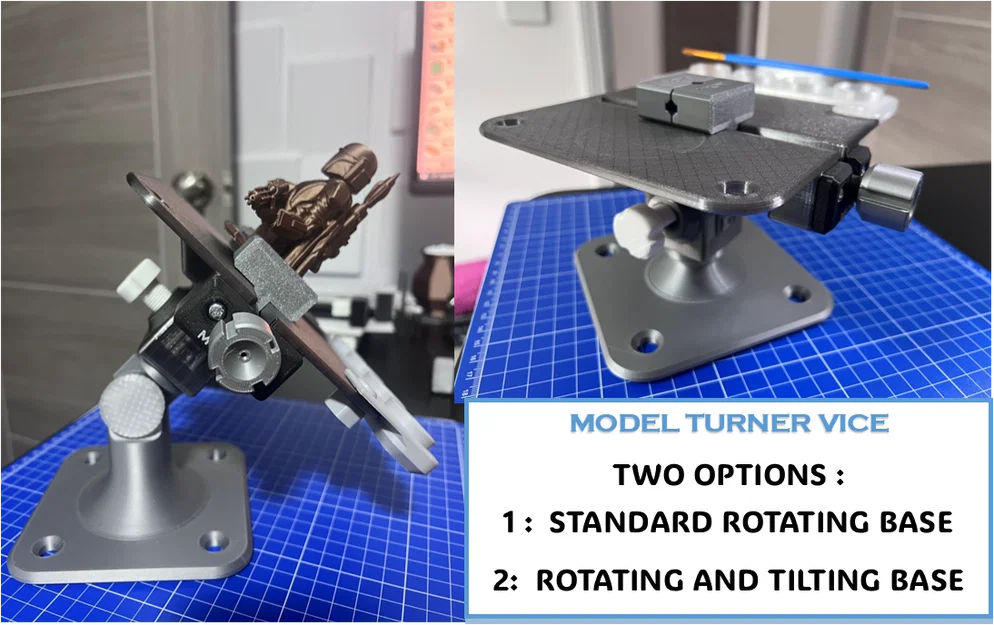 MT VICE - Ê TÔ XOAY & NGHIÊNG DÀNH CHO DÂN SƠN MÔ HÌNH - Image 11