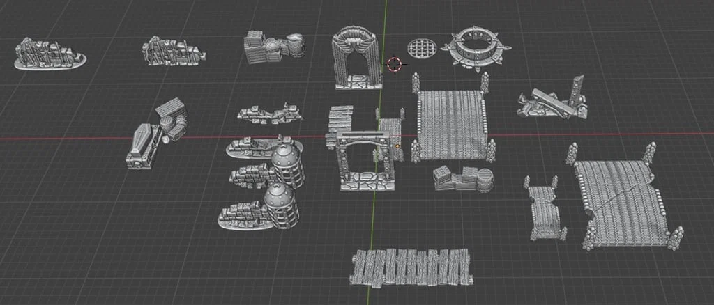 Bộ địa hình Warcry Catacombs cho người chơi wargame - Image 3