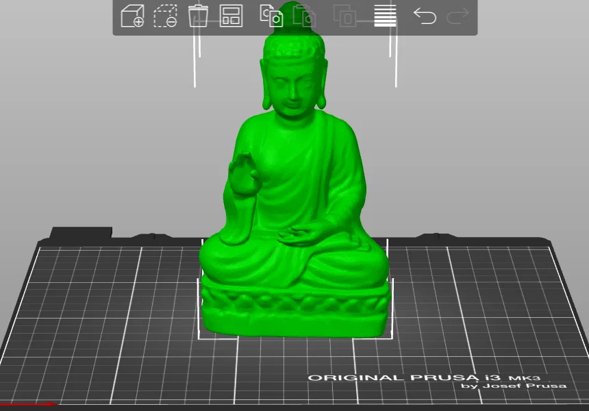 Mô hình tượng Phật phong cách Minix - File in 3D ấn tượng - Image 2